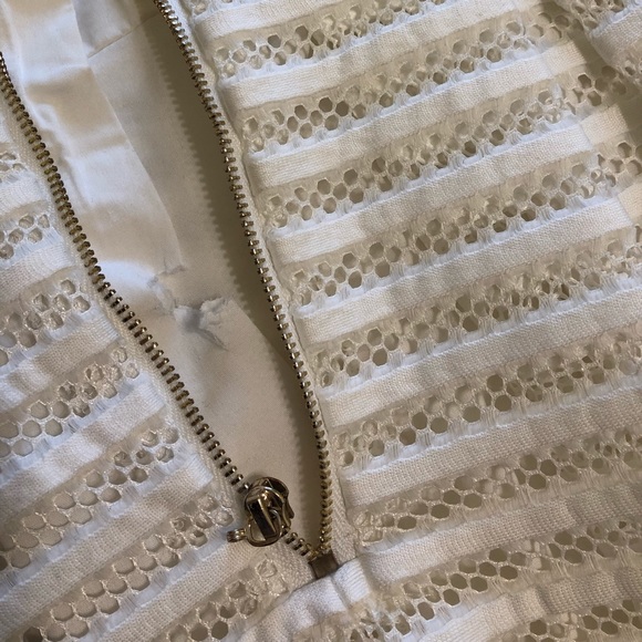 white formal dress - Picture 3 of 3